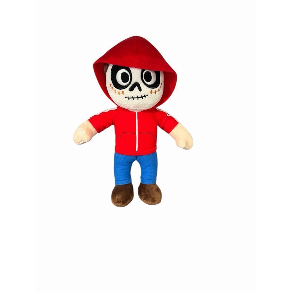Disney Pixar Coco Miguel Soft Plush Doll Stuffed Animal Plush 12" Red hoodie - Picture 6 of 9